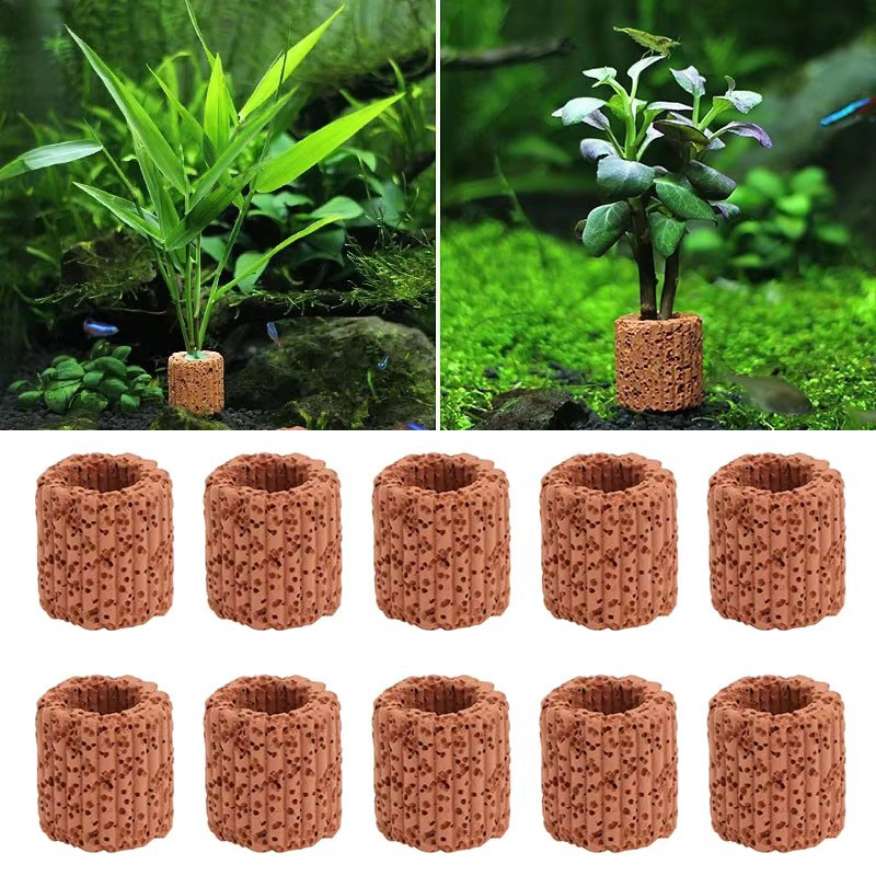 Aquarium Plant Roots - Aquatic Plant Fixed Ring for Aquarium
