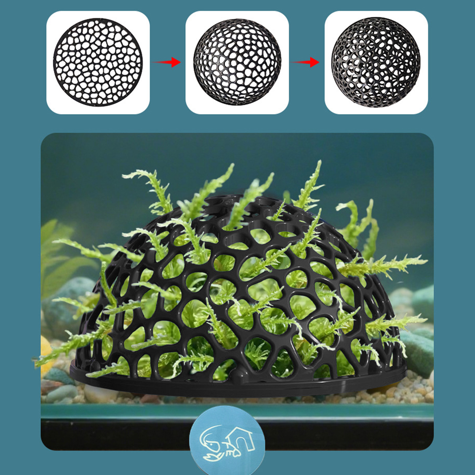 Aquarium Plant Roots - Aquarium Hiden Cave Shelter for Small