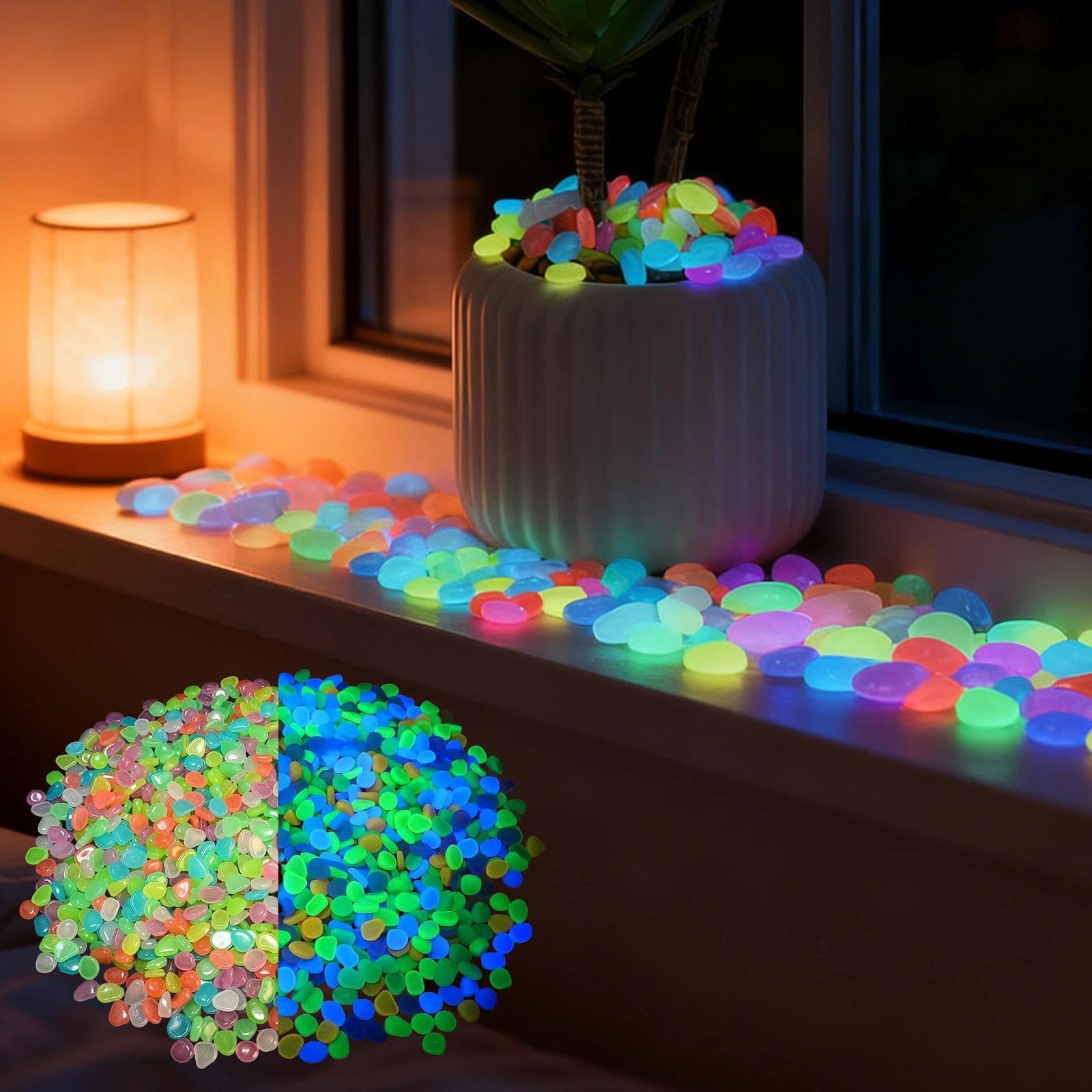 Planted Aquarium Supplies - Potted Plants Glow In The Dark
