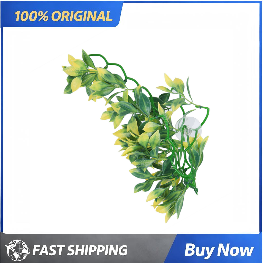 Aquarium Plant Vine - Artificial Plastic Plant High Strength Reptile