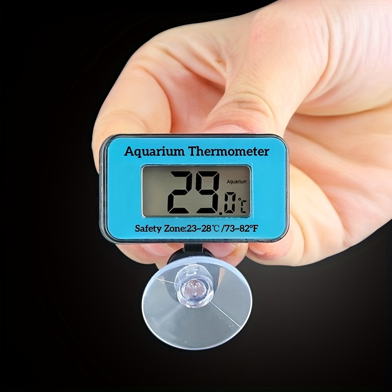 Planted Aquarium Temperature - LCD Digital Aquarium Thermometer with Probe