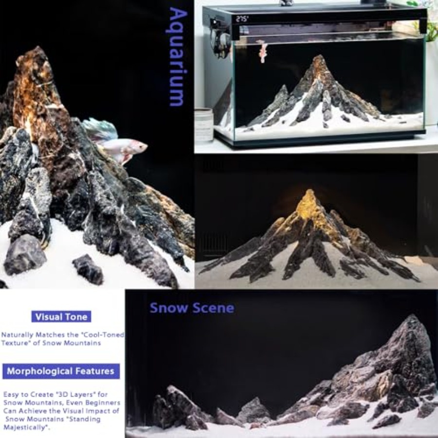Natural Rocks Aquarium Hardsca - Planted Aquarium Hardscape avis et prix
