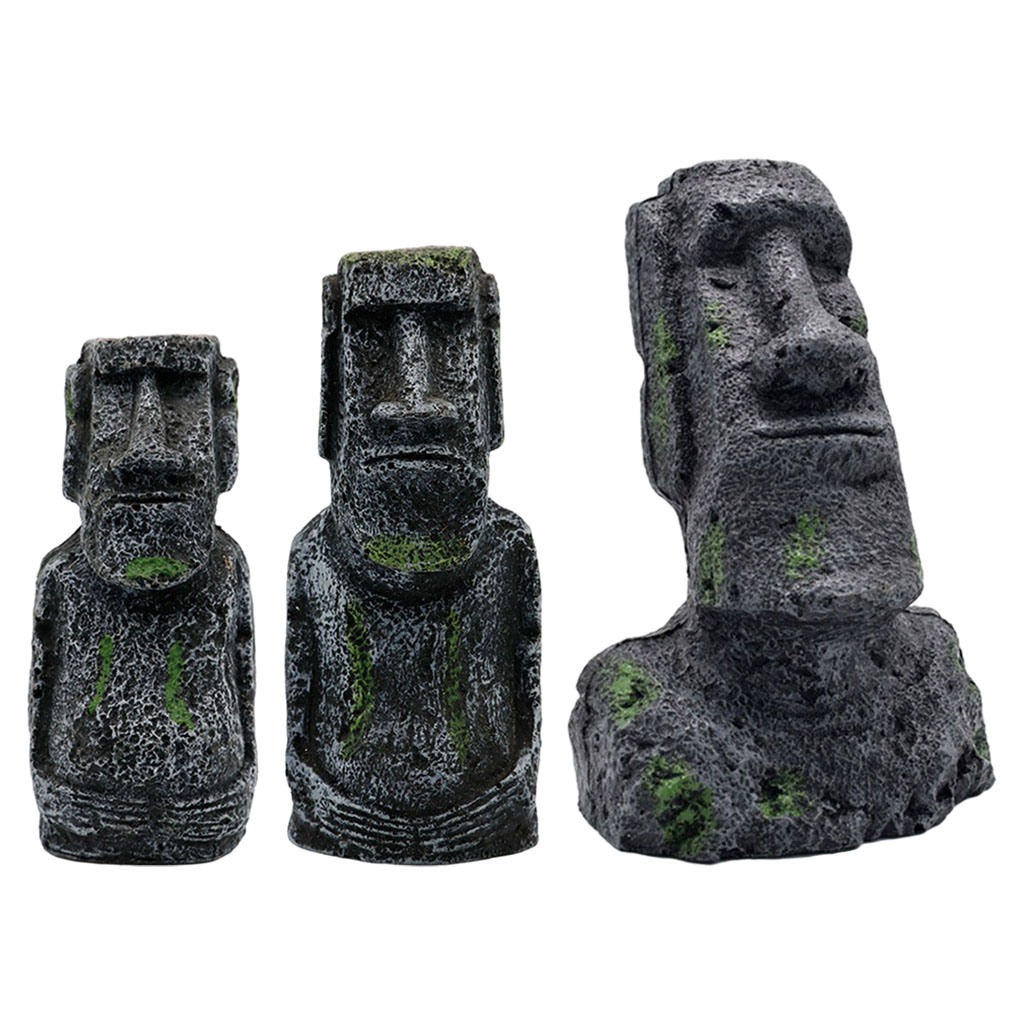 Aquarium Moai Statues Easter I - Aquarium Planting Ideas avis et prix