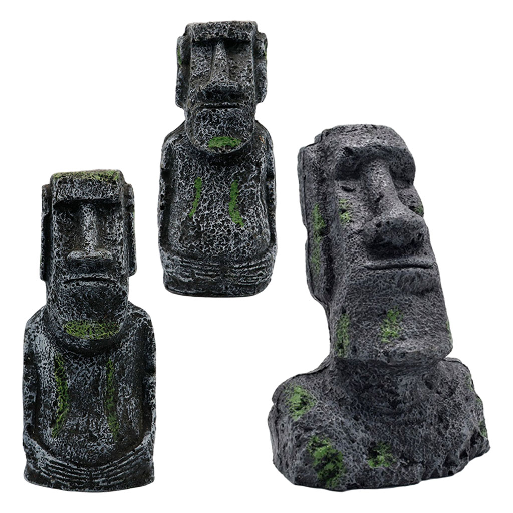 Aquarium Moai Statues Easter I - Aquarium Planting Ideas avis et prix