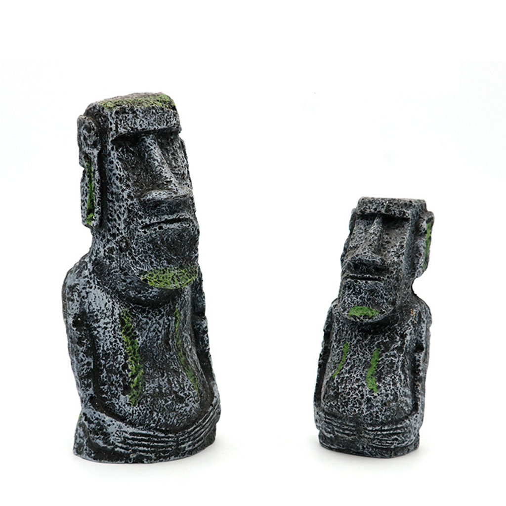 Aquarium Moai Statues Easter I - Aquarium Planting Ideas avis et prix