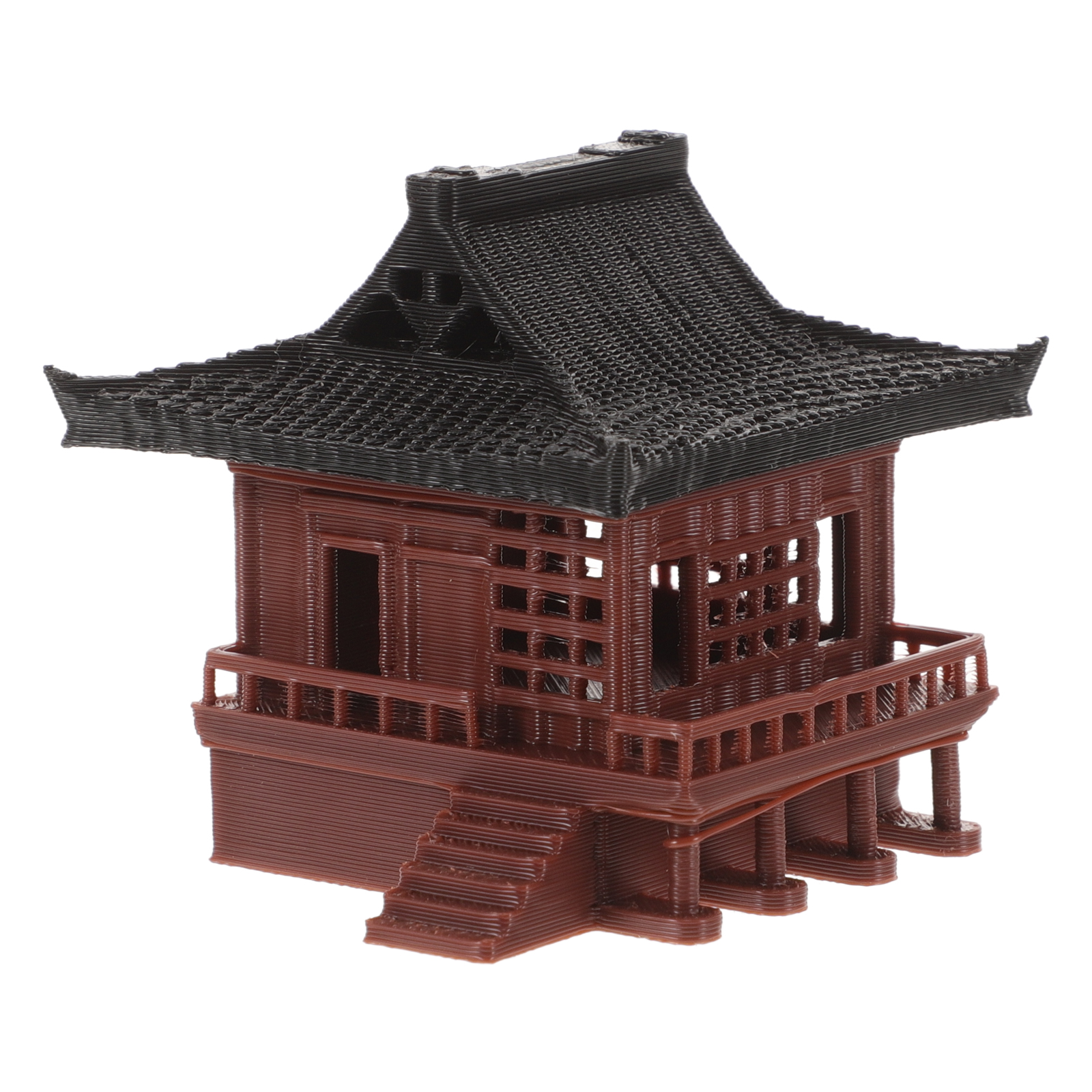 Pavilion Statue Outdoor Pagoda - Aquarium Planting Ideas avis et prix
