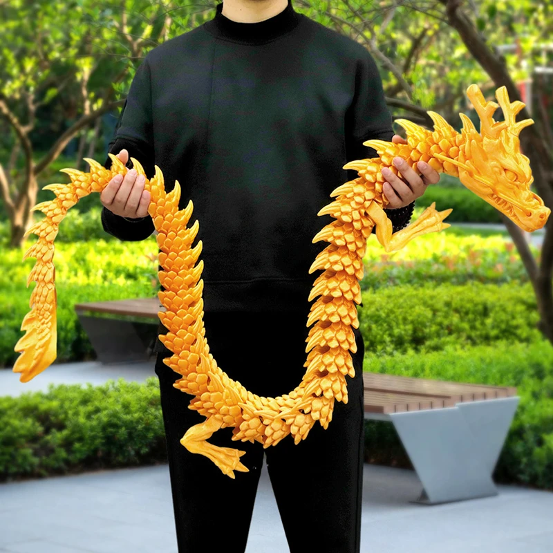 3D Printed Conjoined Dragon Or - Aquarium Plant Nursery avis et prix