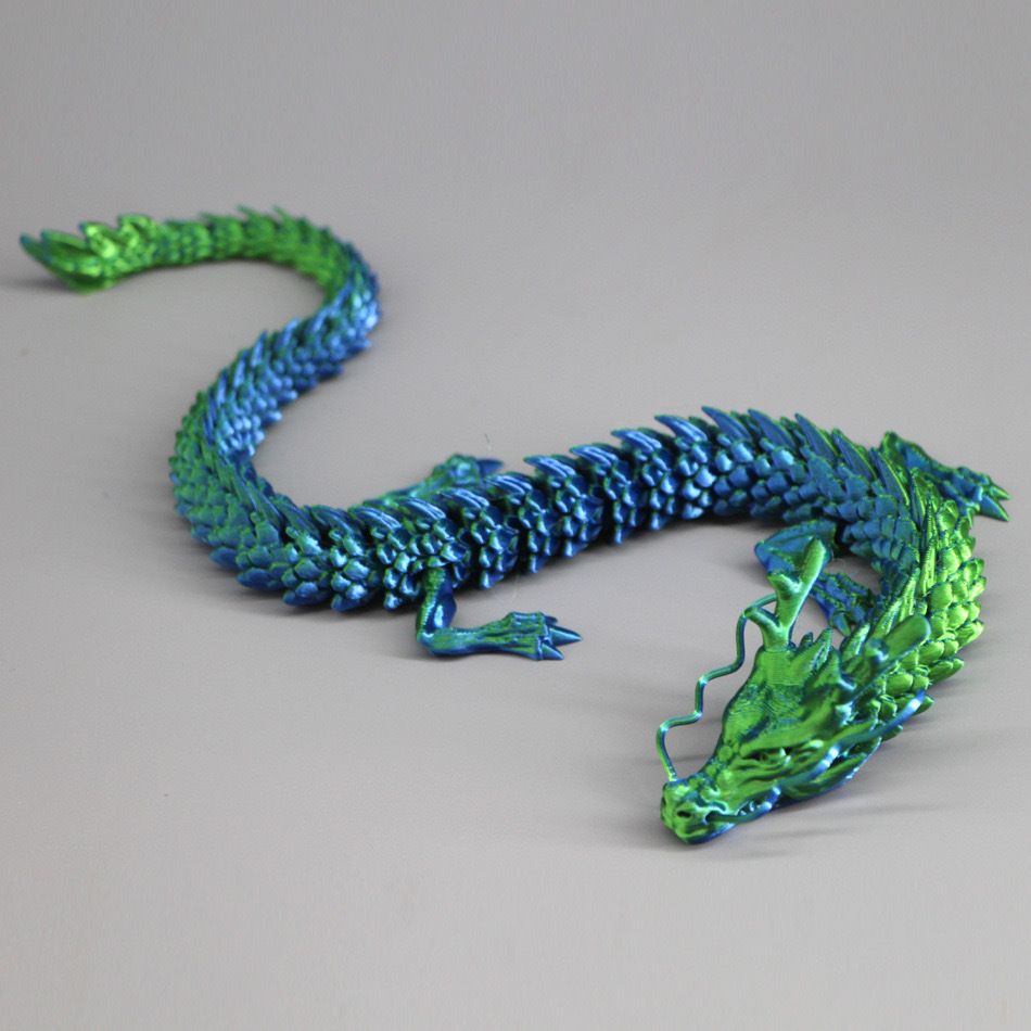 3D Printed Conjoined Dragon Or - Aquarium Plant Nursery avis et prix