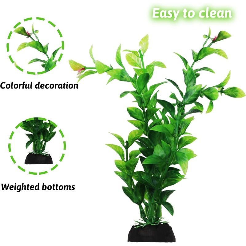 10Pcs/set Artificial Aquarium  - Aquarium Plant Vine avis et prix