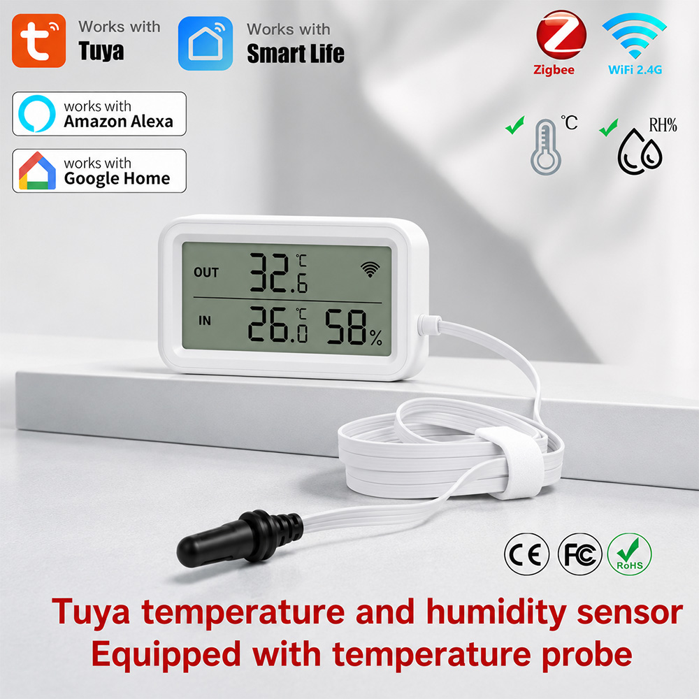 Tuya Zigbee WiFi Temp Humidity - Planted Aquarium Temperature avis et prix