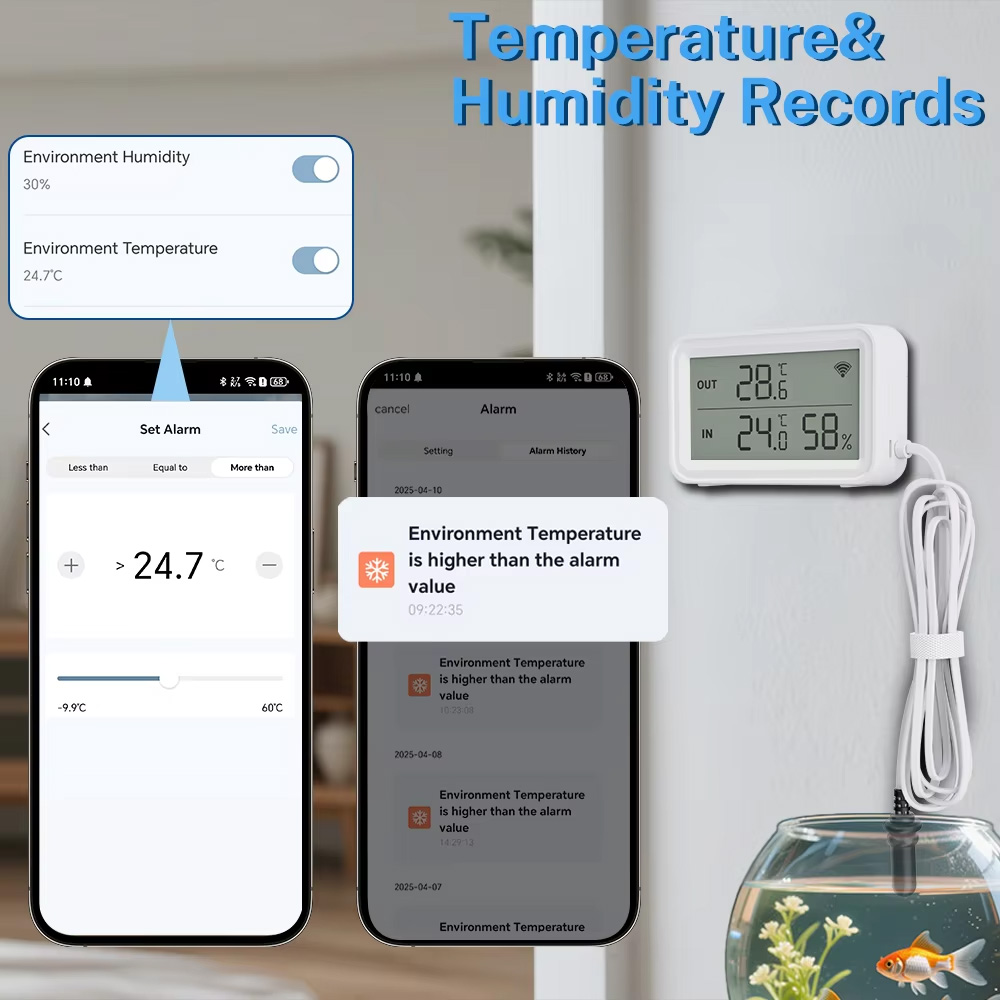 Tuya Zigbee WiFi Temp Humidity - Planted Aquarium Temperature avis et prix