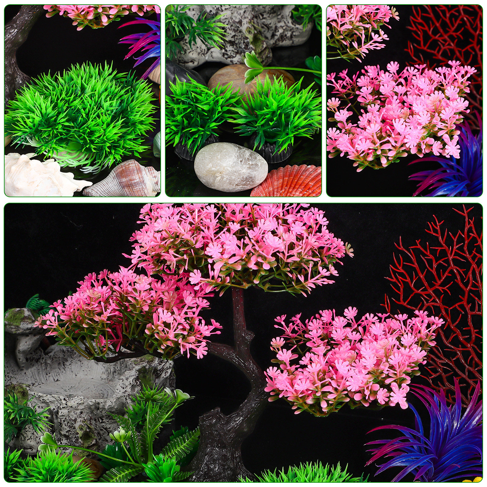 Artificial Plants Indoor Aquar - Aquarium Plant Roots avis et prix
