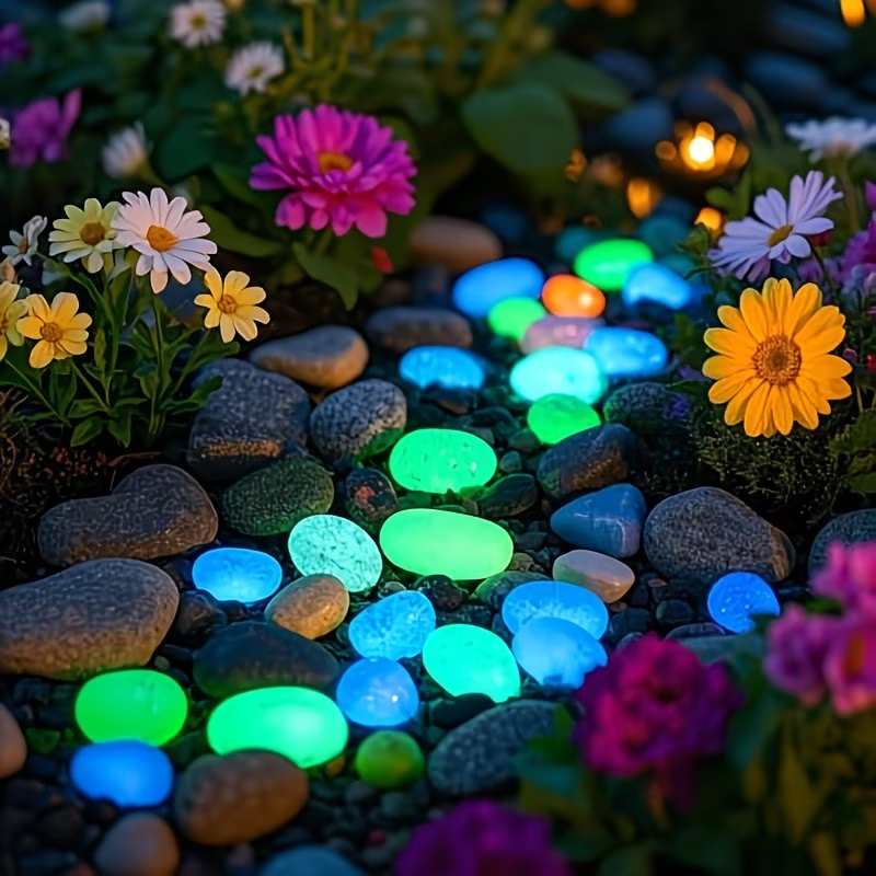 300PCS Luminous Pebble Set,0.9 - Planted Aquarium Supplies avis et prix