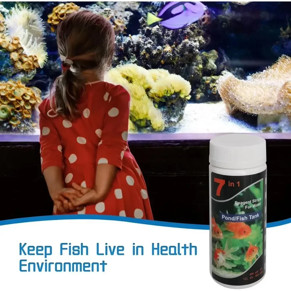 Aquarium Test Strip  Freshwate - Planted Aquarium Test Kit avis et prix