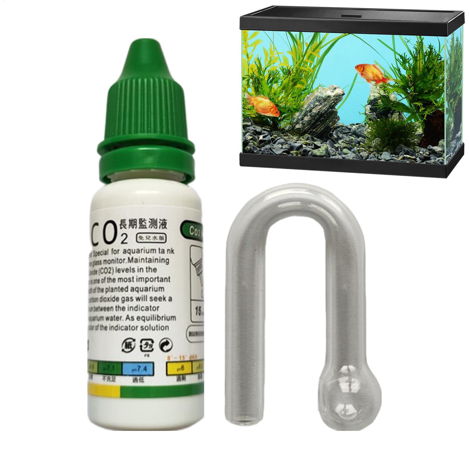 Aquarium CO2 Indicator Solutio - Aquarium Plant No Co2 avis et prix