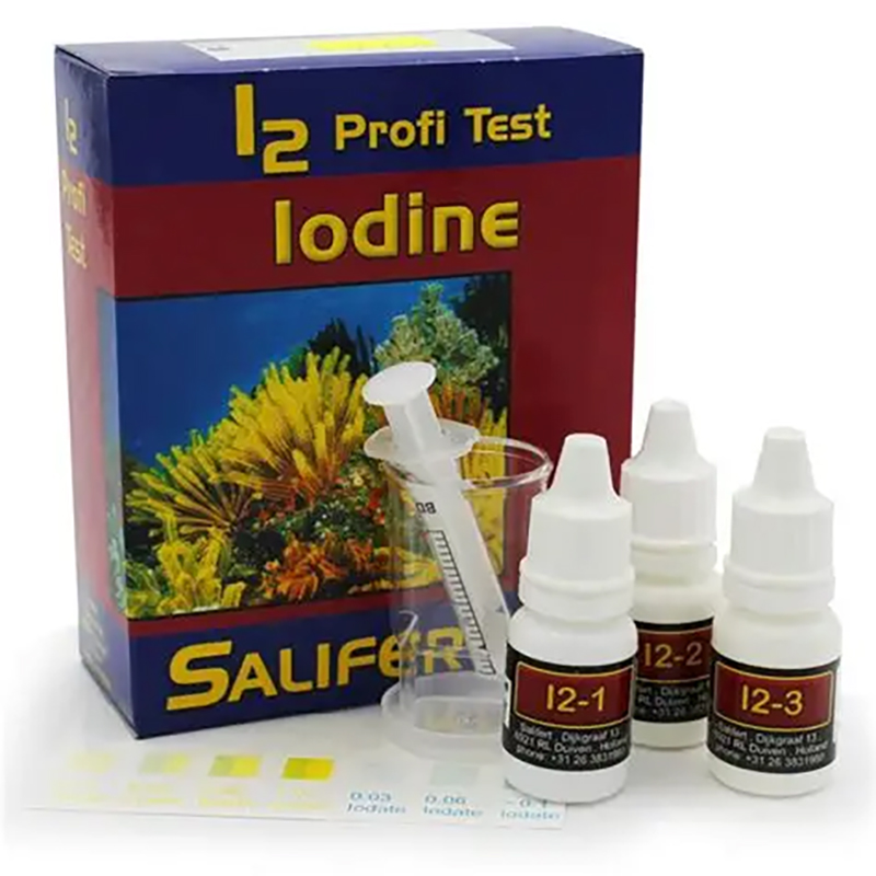 Salifert Iodine I2 Profi-Test  - Planted Aquarium Test Kit avis et prix