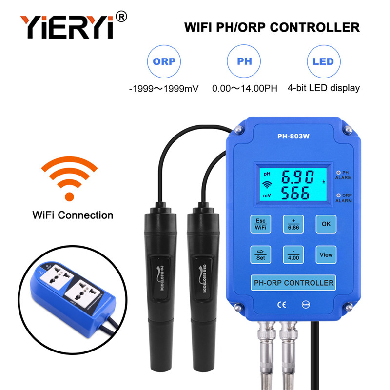 Yieryi Digital PH WiFi ORP Red - Planted Aquarium Test Kit avis et prix