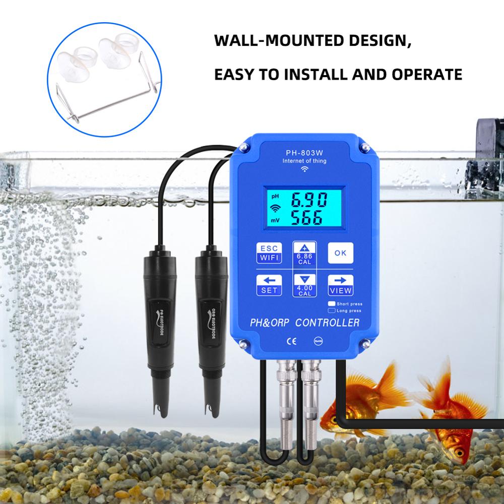 Yieryi Digital PH WiFi ORP Red - Planted Aquarium Test Kit avis et prix