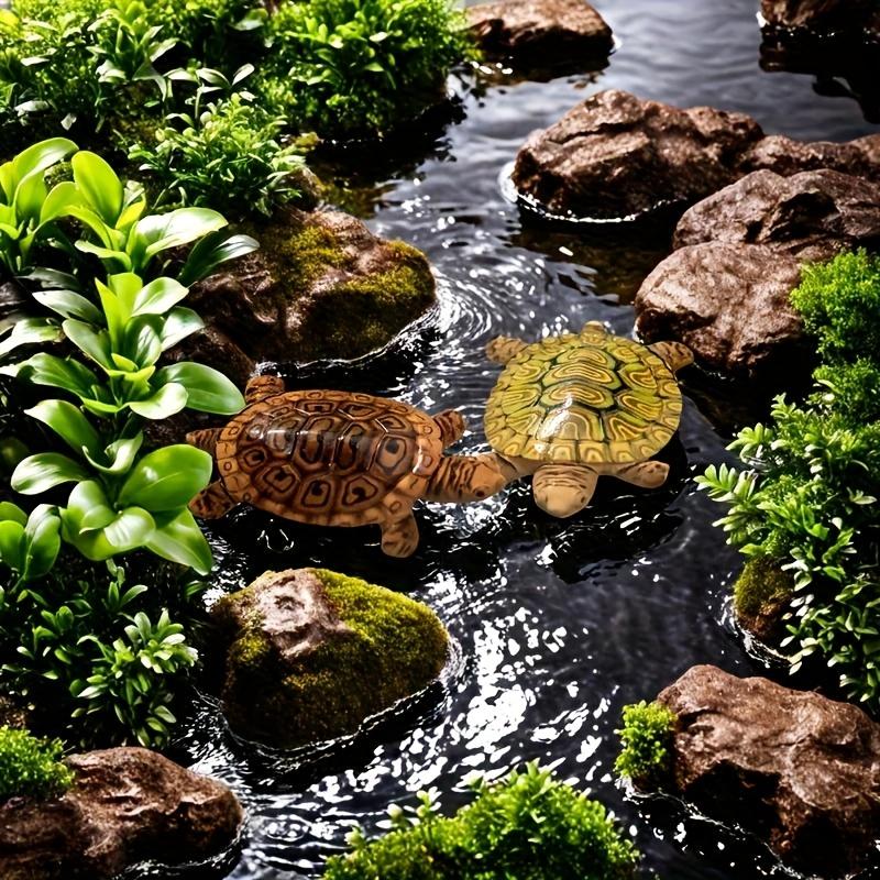 6 mini turtle statues for aqua - Aquarium Planting Ideas avis et prix