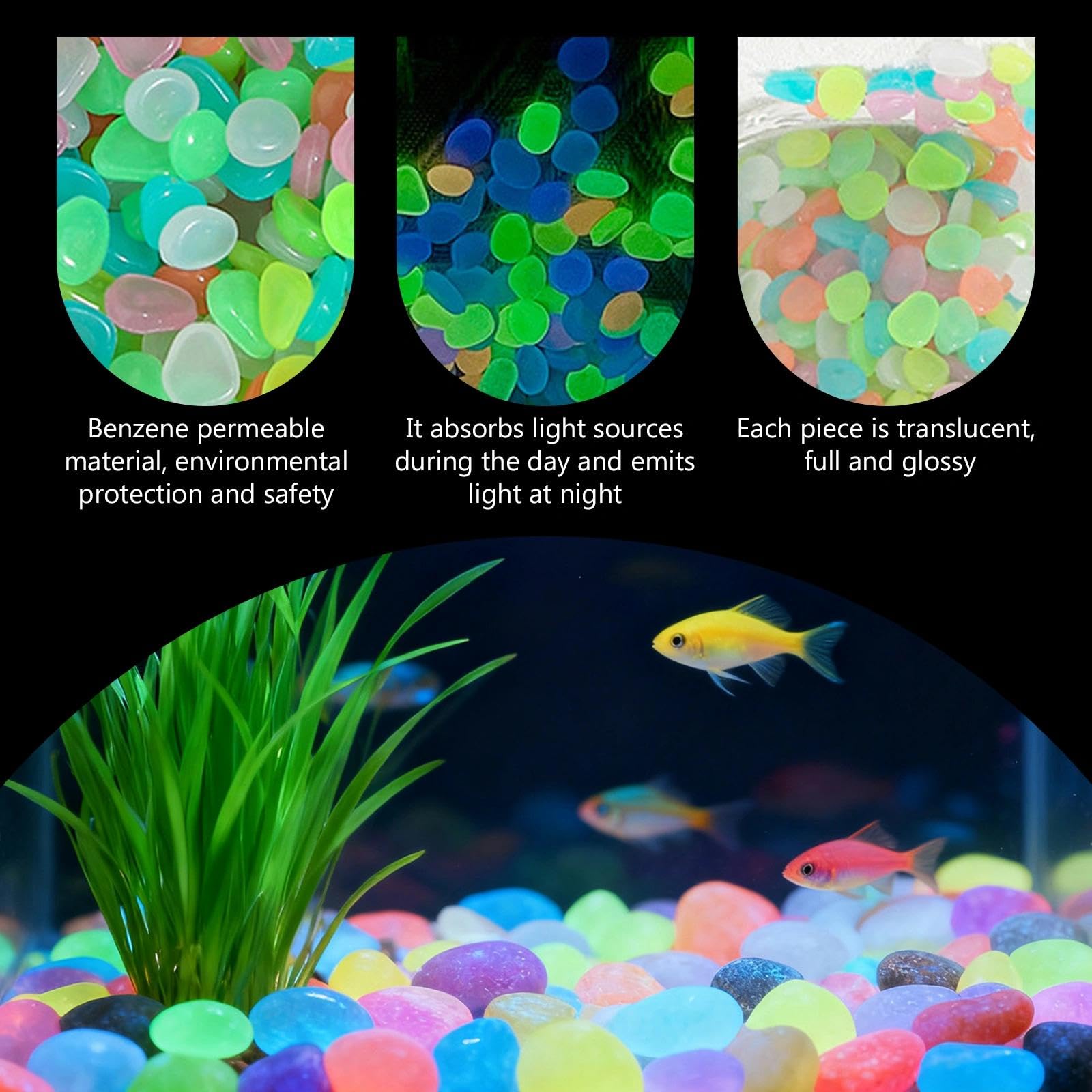 Potted Plants Glow In The Dark - Planted Aquarium Supplies avis et prix