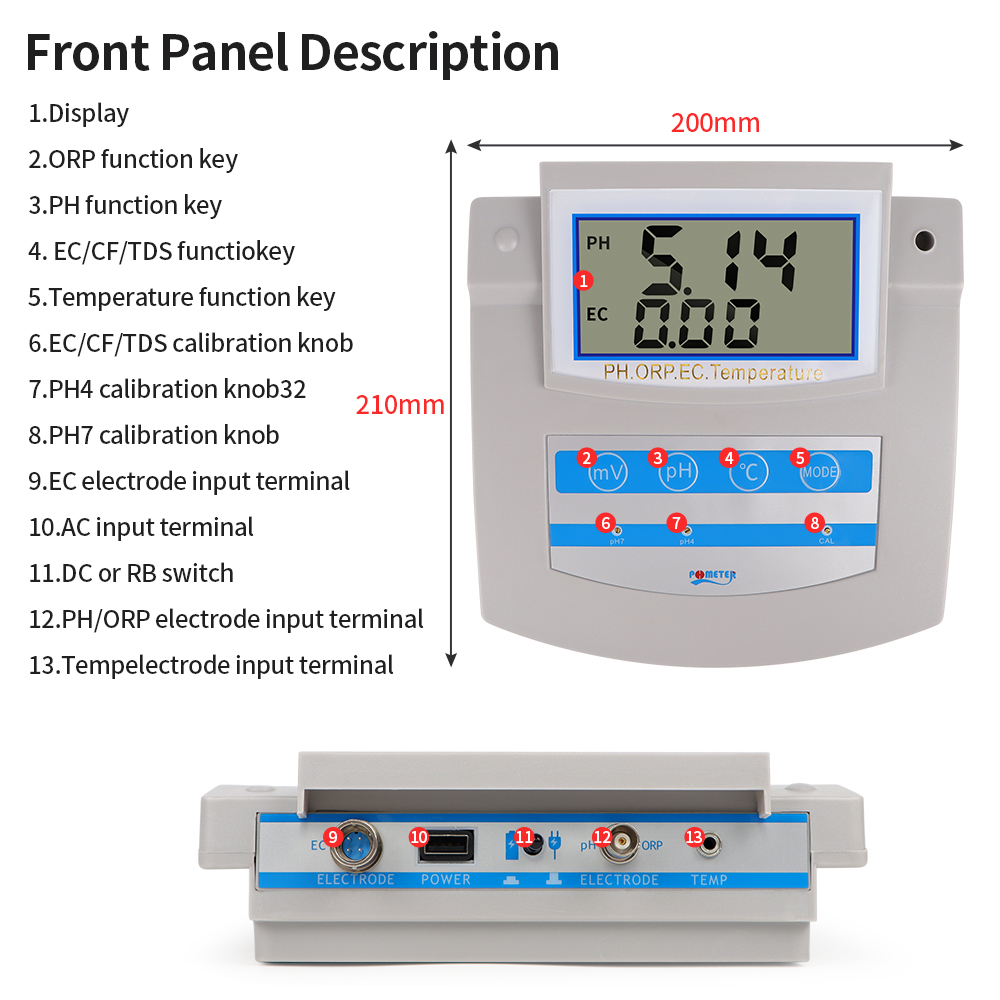 6 In 1 Water Quality Tester Di - Planted Aquarium Test Kit avis et prix