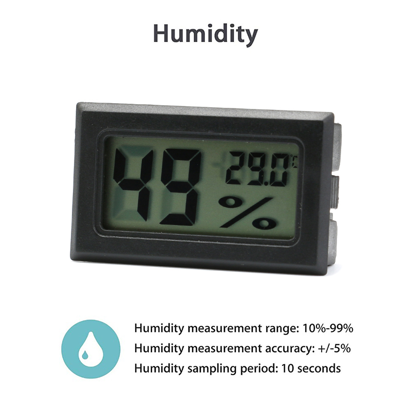 Mini Digital Humidity Meter Th - Planted Aquarium Temperature avis et prix