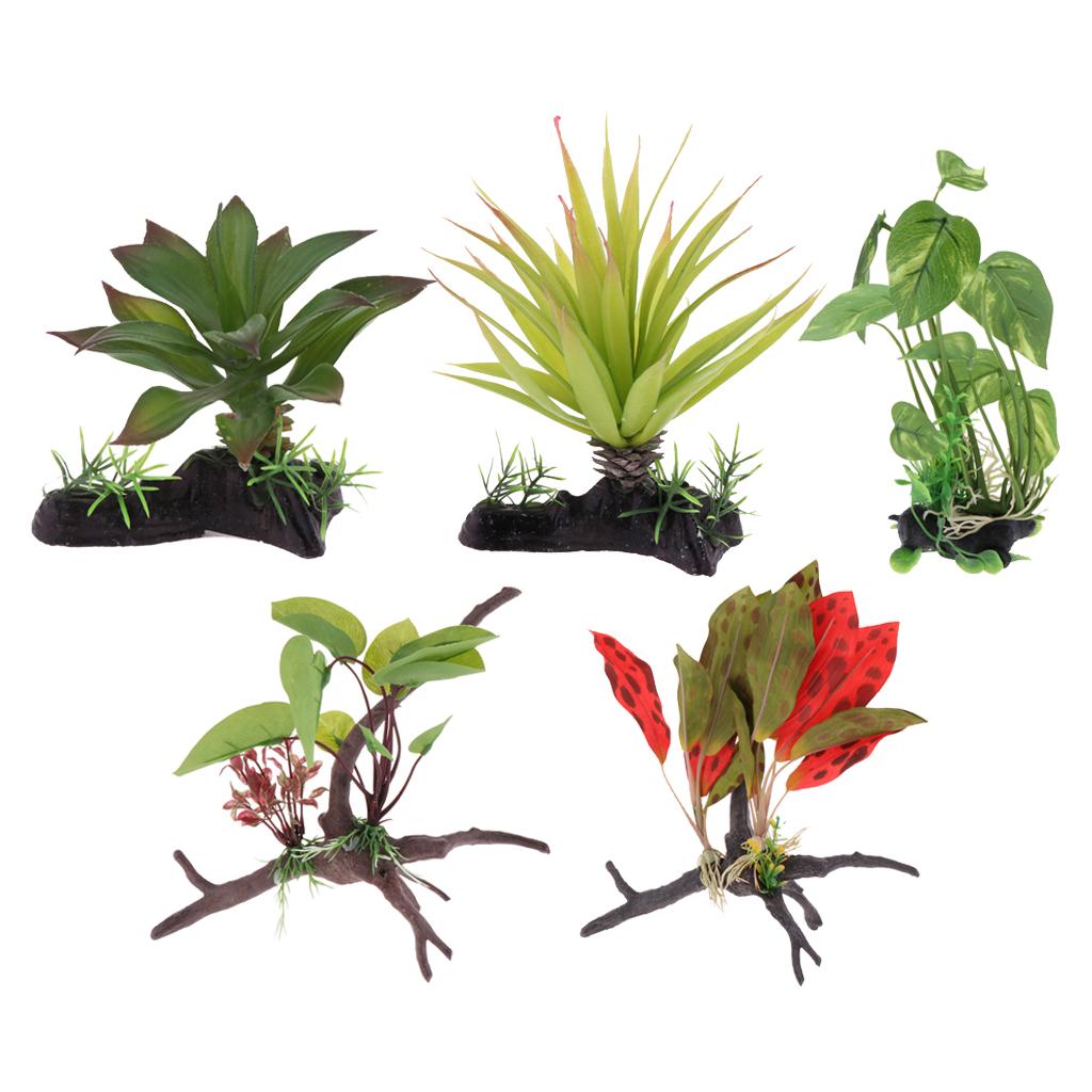 Reptile Terrarium Plant Artifi - Aquarium Plant Vine avis et prix