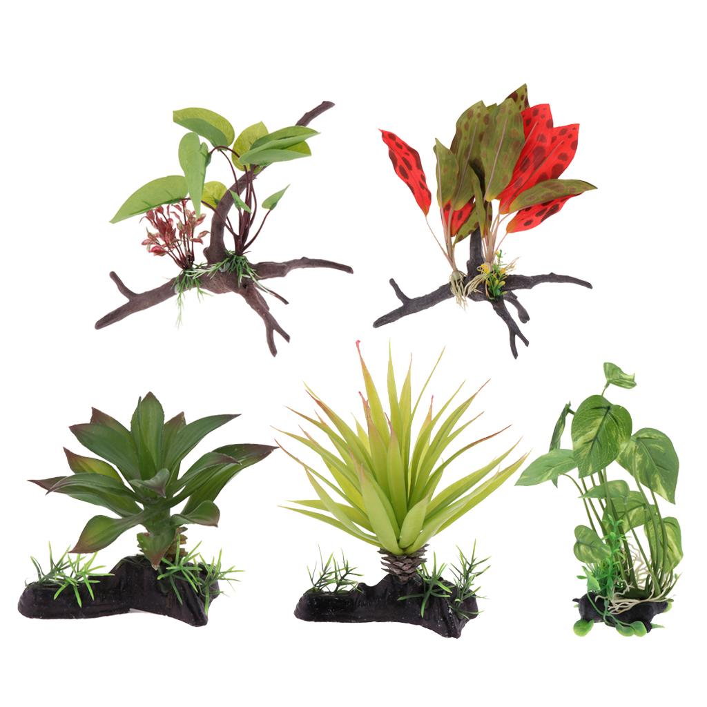 Reptile Terrarium Plant Artifi - Aquarium Plant Vine avis et prix
