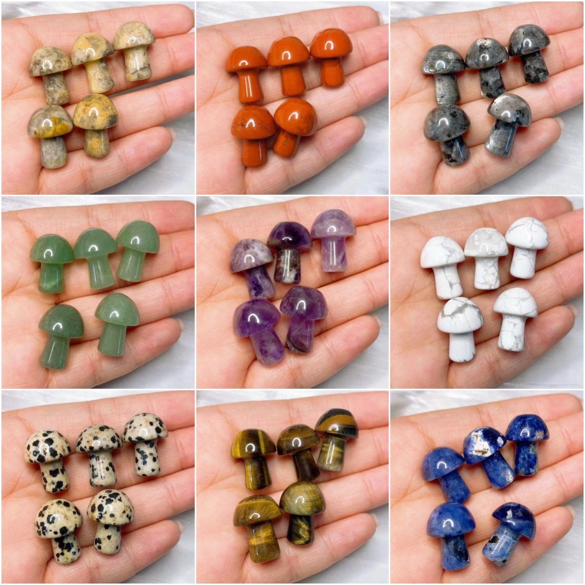 Natural Crystal Mini Mushroom  - Planted Aquarium Supplies avis et prix