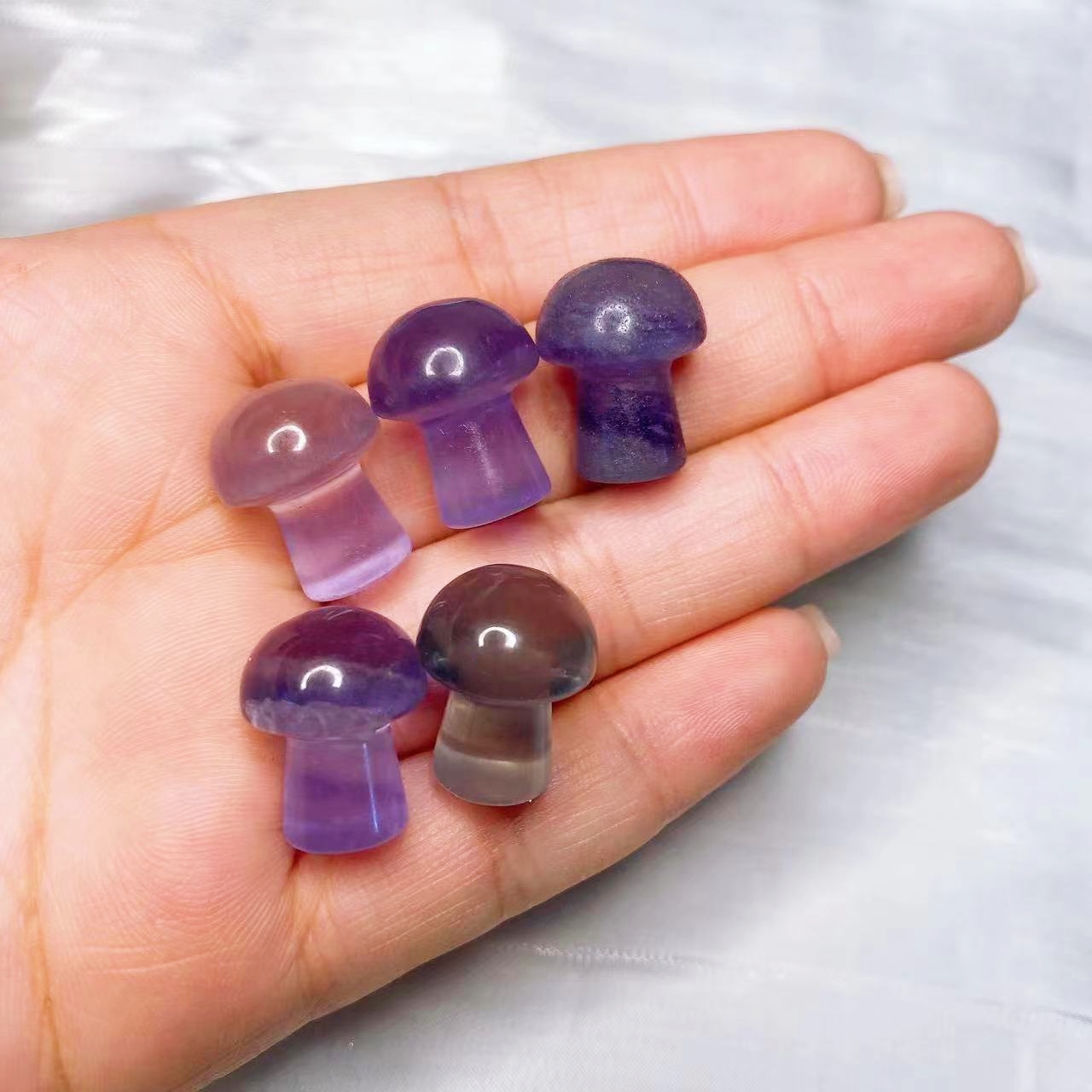 Natural Crystal Mini Mushroom  - Planted Aquarium Supplies avis et prix