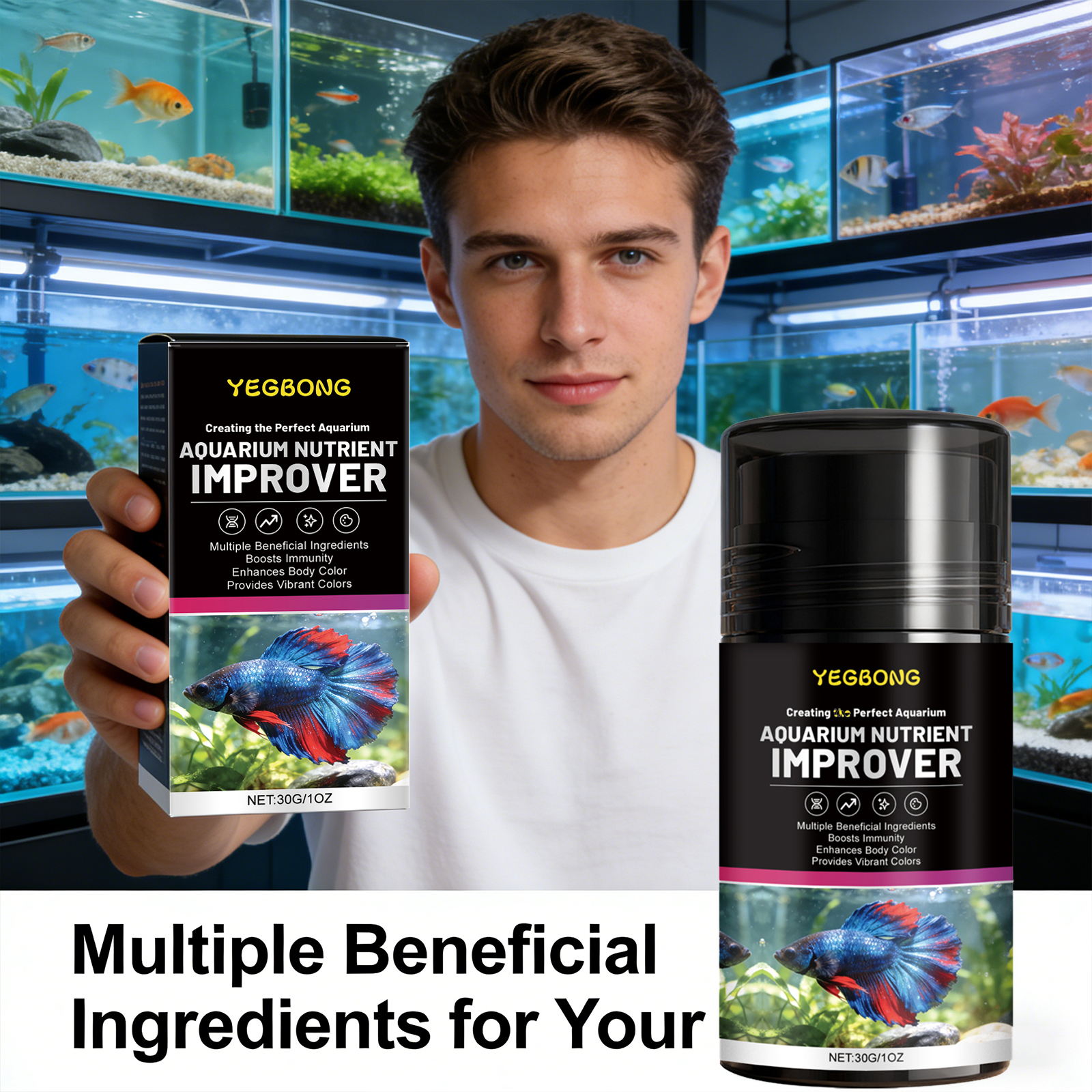 Aquarium Nutrient Improver Pro - Planted Aquarium Fertilizer avis et prix