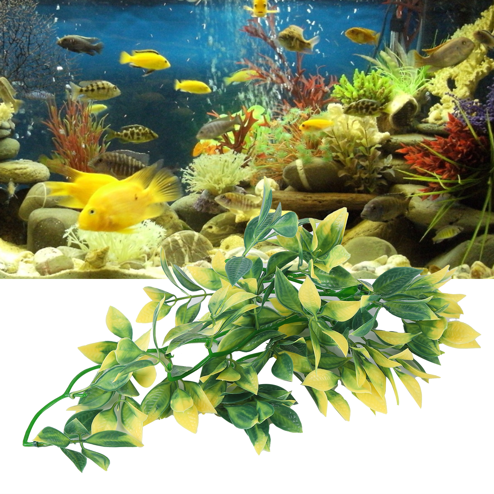 Artificial Plastic Plant High  - Aquarium Plant Vine avis et prix