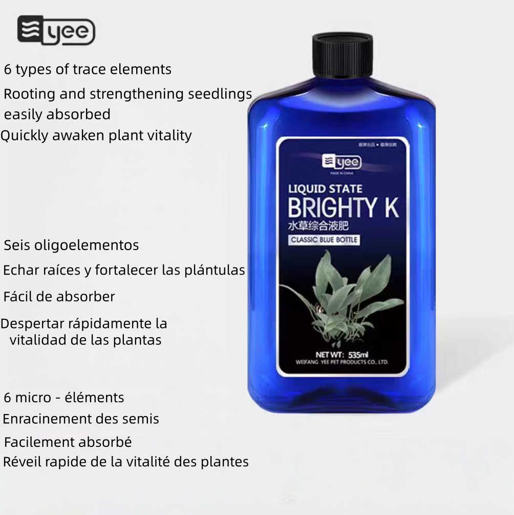 Water grass nutrient solution  - Planted Aquarium Fertilizer avis et prix