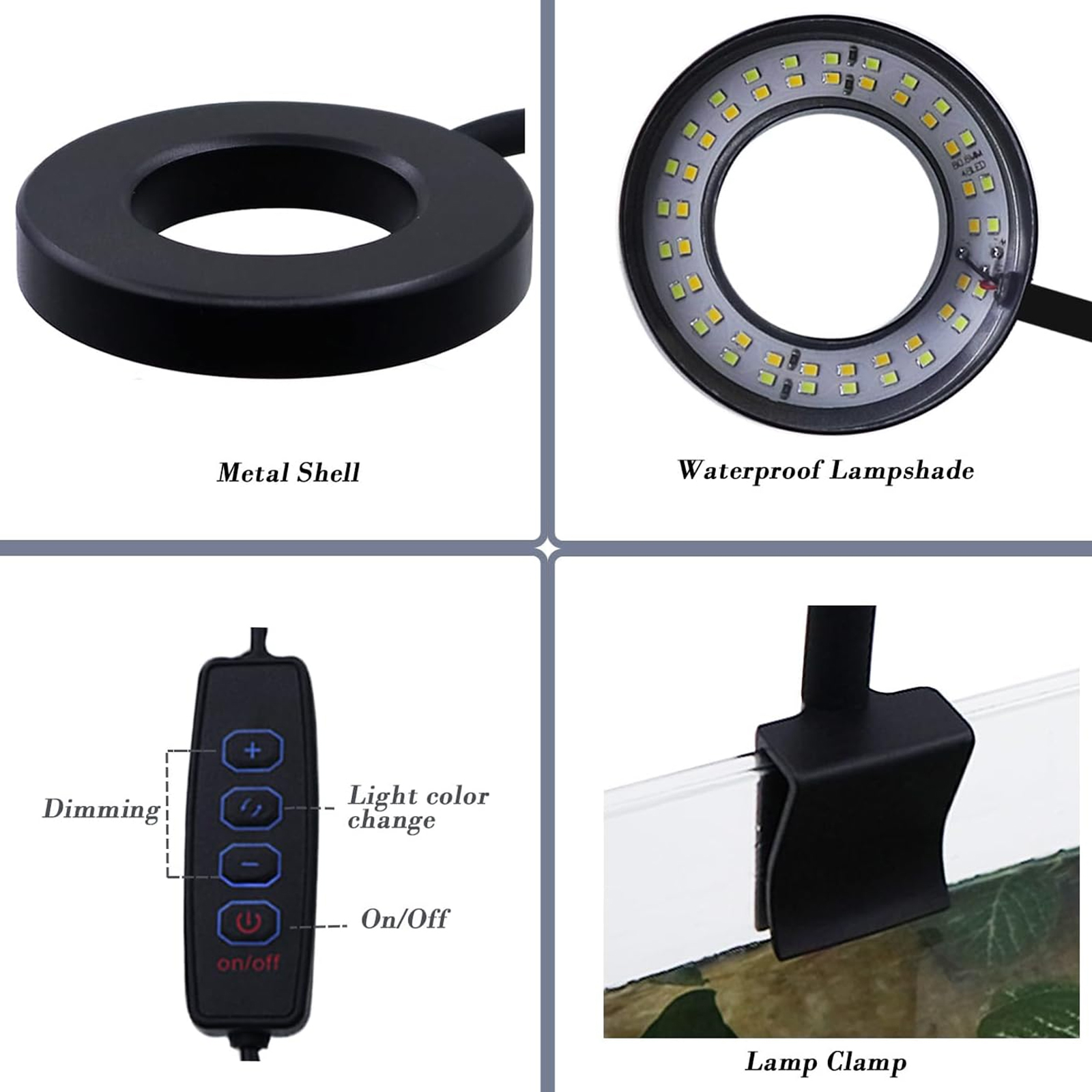 Small Aquarium LED Full Spectr - Planted Aquarium Photos avis et prix