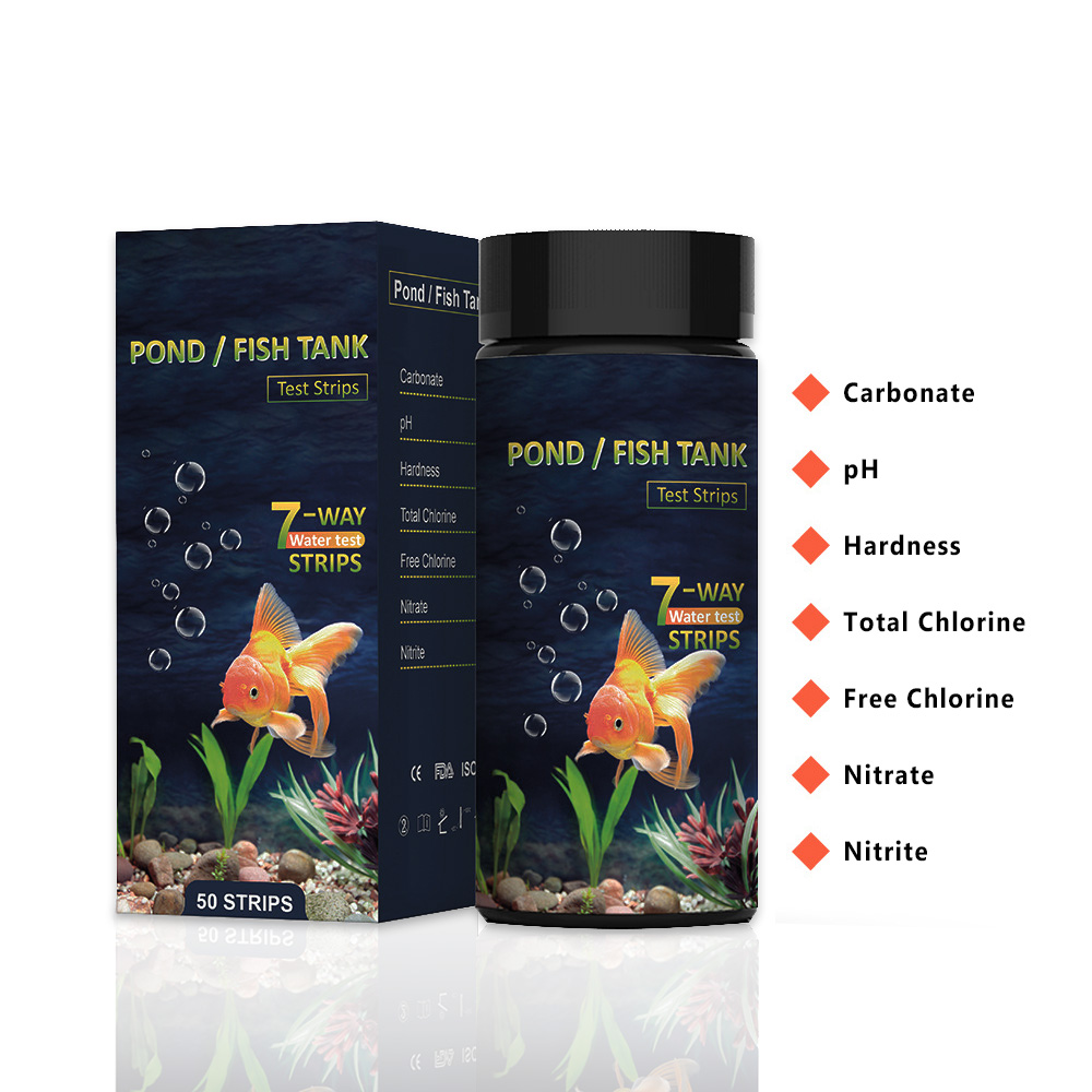 7 in 1 Aquarium Test Strips, 5 - Planted Aquarium Test Kit avis et prix