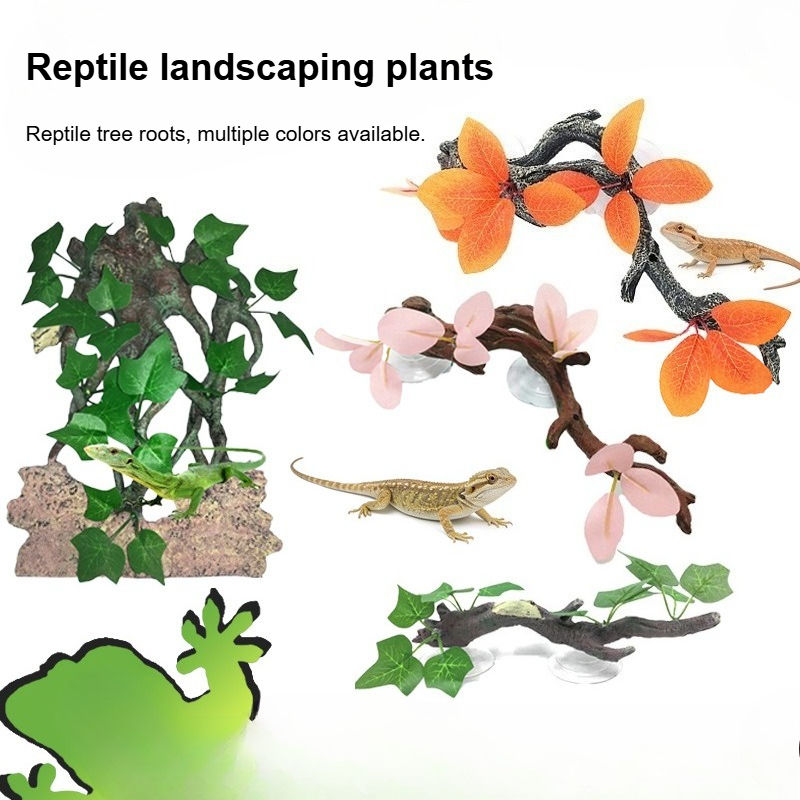 Artificial Reptile Terrarium P - Aquarium Plant Vine avis et prix