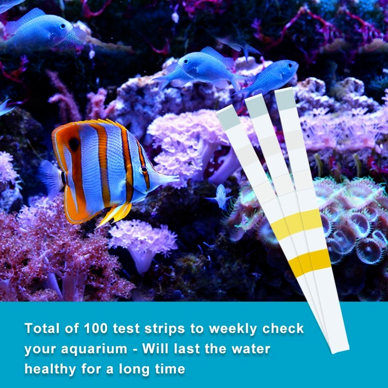 7-IN-1 100strip Aquarium Test  - Planted Aquarium Test Kit avis et prix