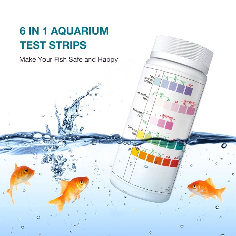 7-IN-1 100strip Aquarium Test  - Planted Aquarium Test Kit avis et prix