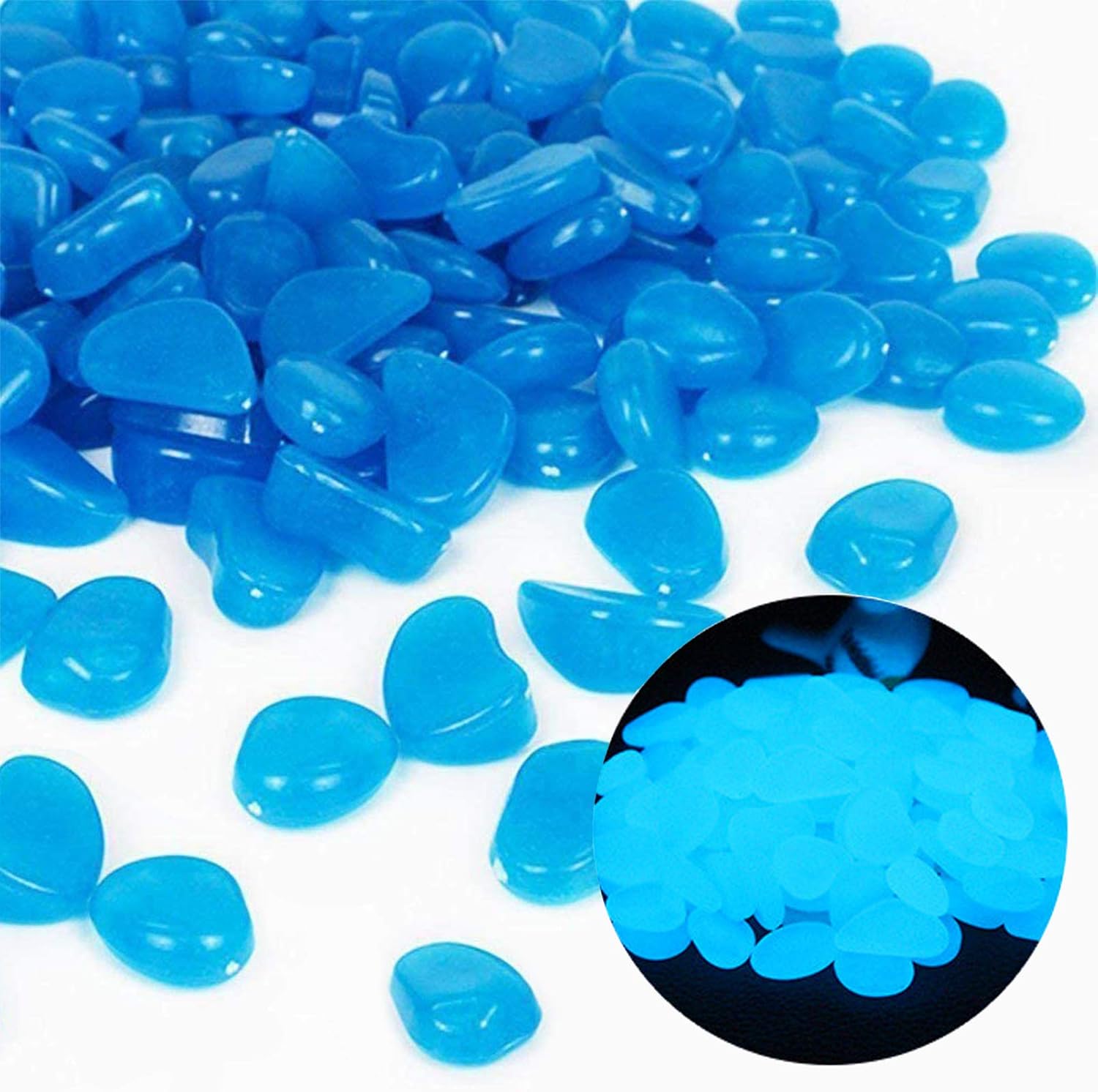 Fish Tank Rocks Glow Blue Pebb - Aquarium Plant Nursery avis et prix