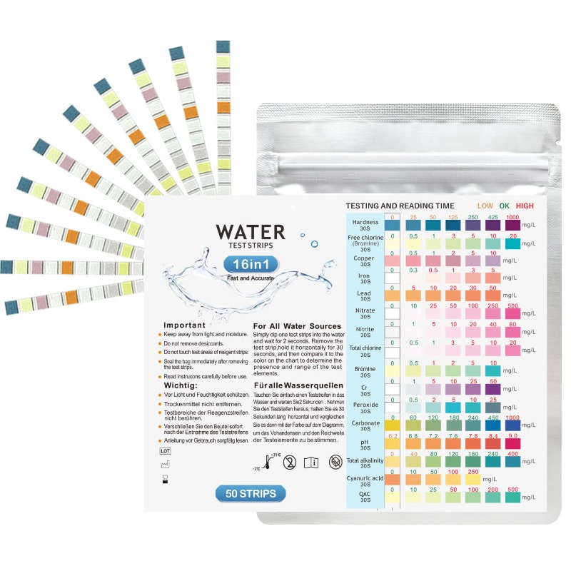 Aquarium Test Strips Freshwate - Planted Aquarium Test Kit avis et prix