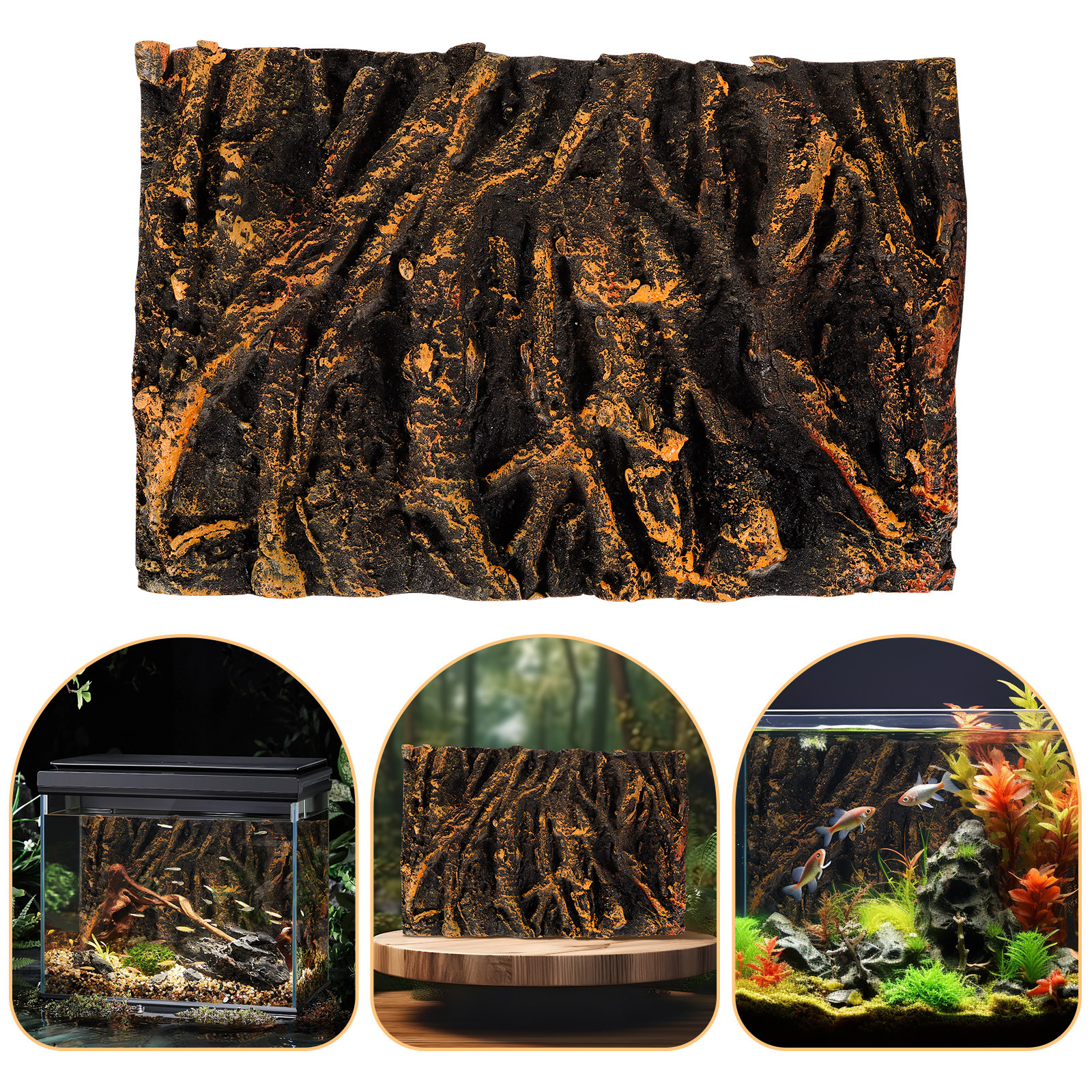 3D Tree Root PU Aquarium Backg - Aquarium Plant Roots avis et prix