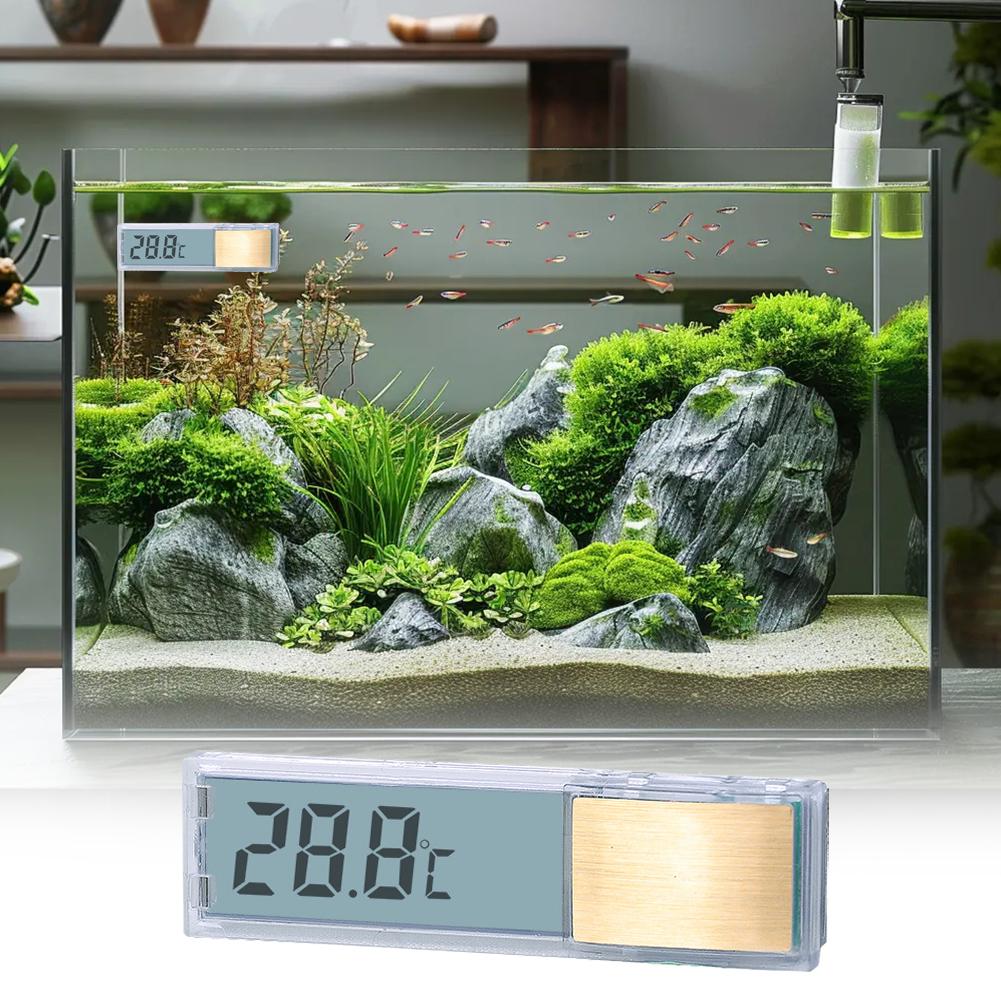 1pc Aquarium Thermometer 3D Di - Planted Aquarium Temperature avis et prix