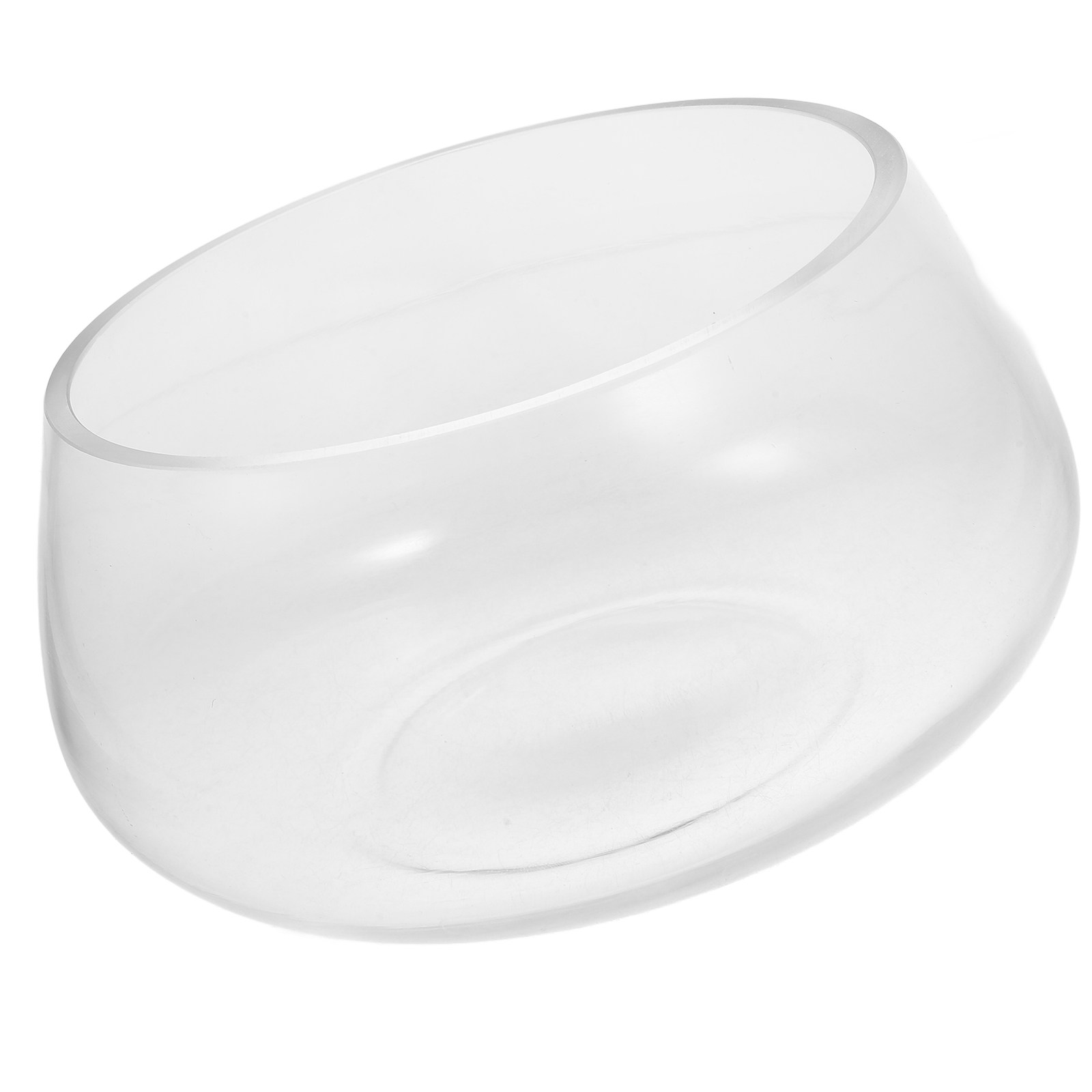 Round Clear Glass Mini Aquariu - Aquarium Planted Shop avis et prix