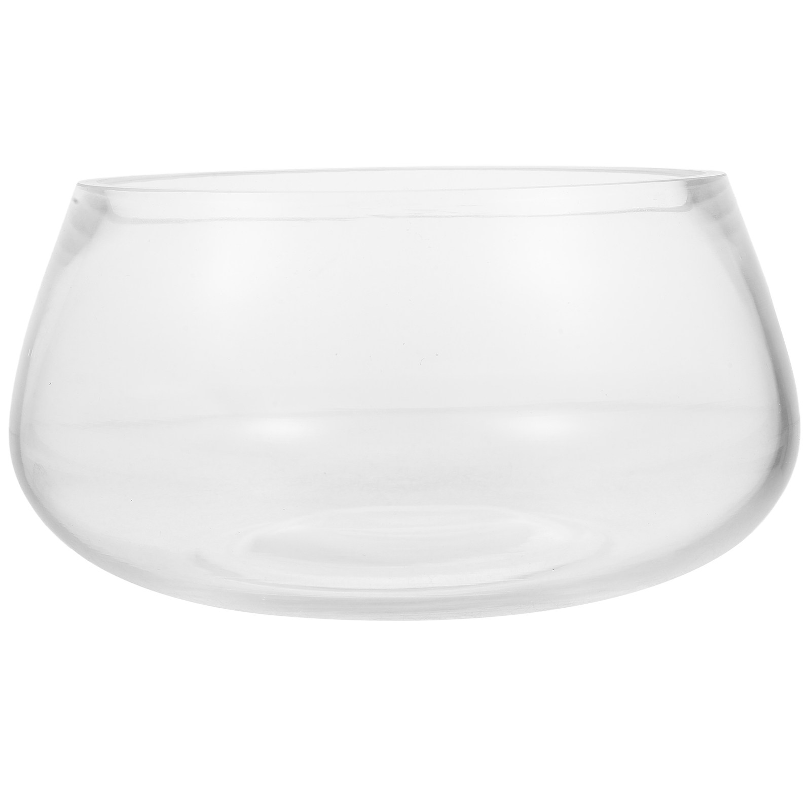 Round Clear Glass Mini Aquariu - Aquarium Planted Shop avis et prix
