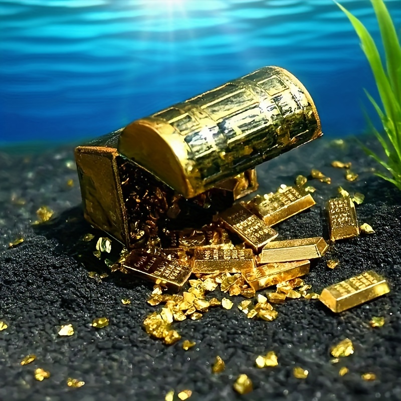 Retro Mini Pirate Treasure Che - Planted Aquarium Photos avis et prix
