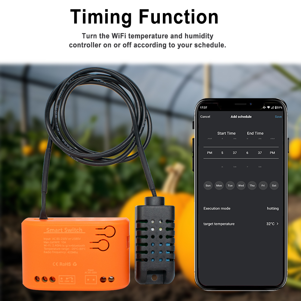 Tuya WiFi Temperature Humidity - Planted Aquarium Temperature avis et prix