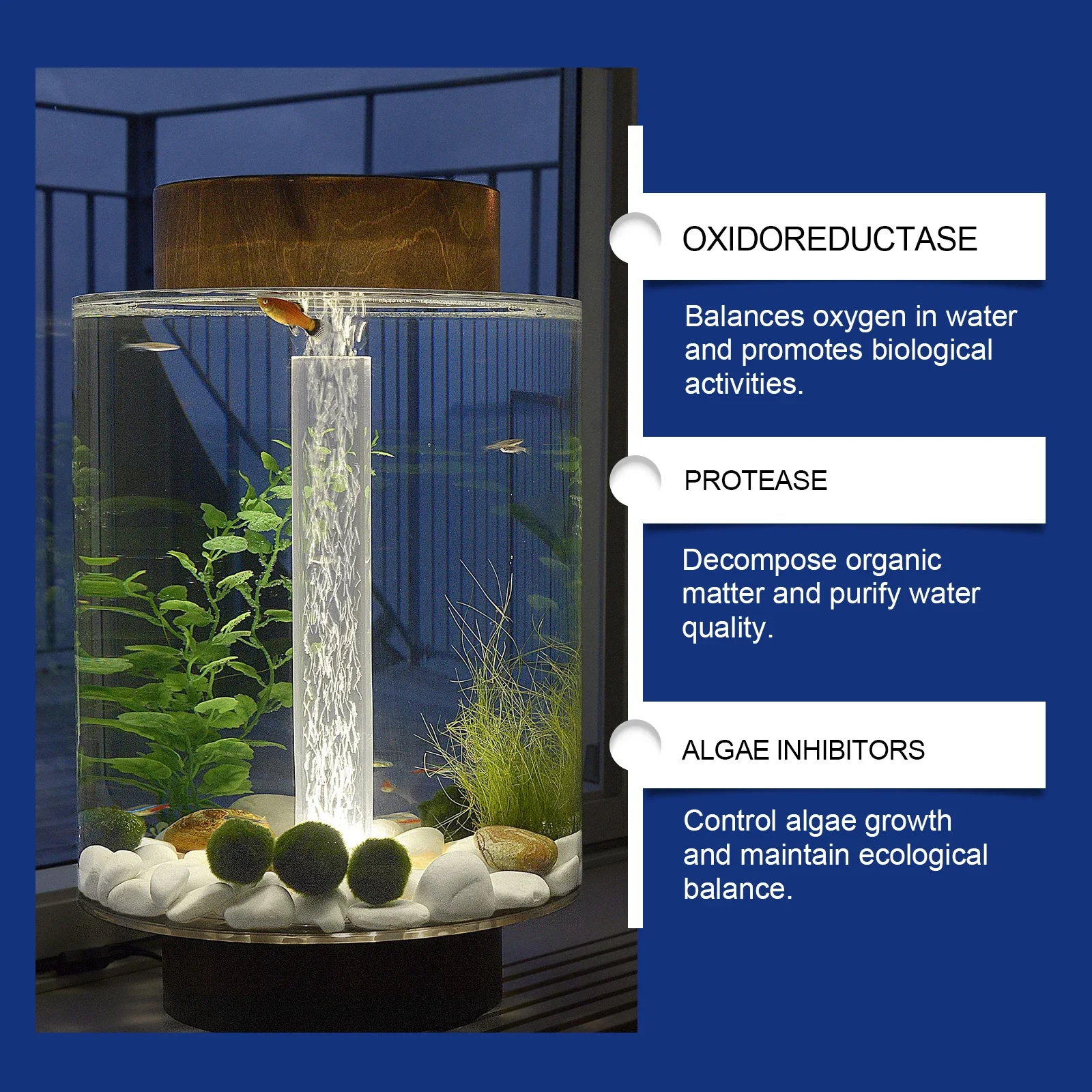 Aquarium Water Clarifier Fish  - Aquarium Plant Liquid Fertilizer avis et prix