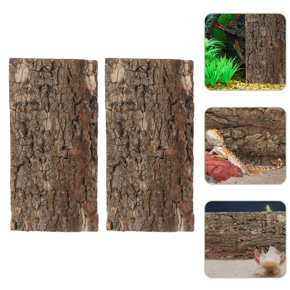 2Pcs Terrarium Cork Bark for R - Aquarium Planting Ideas avis et prix