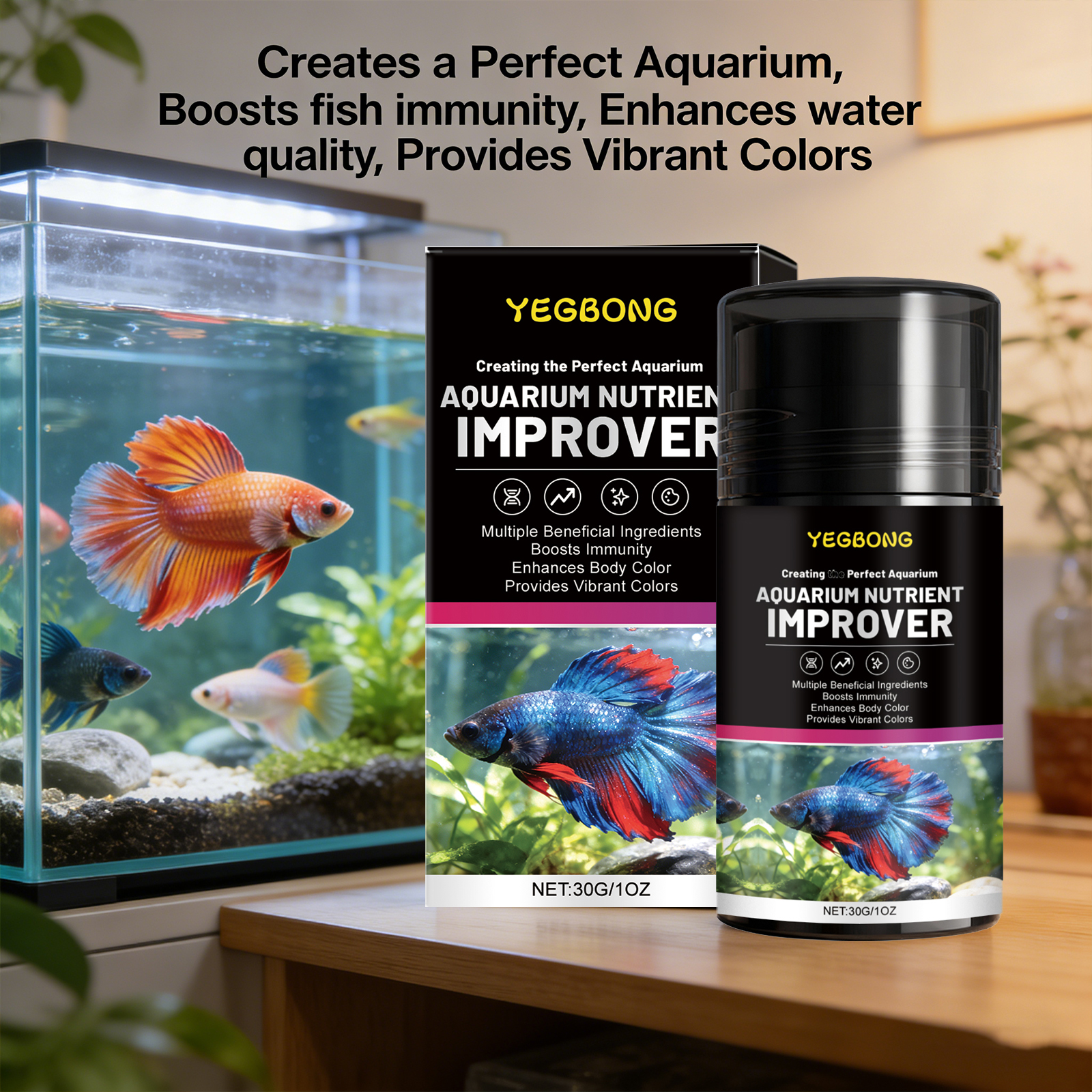 Aquarium Nutrient Improver Pro - Aquarium Plant Nutrients avis et prix