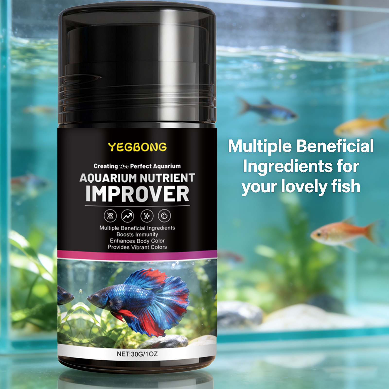 Aquarium Nutrient Improver Pro - Aquarium Plant Nutrients avis et prix